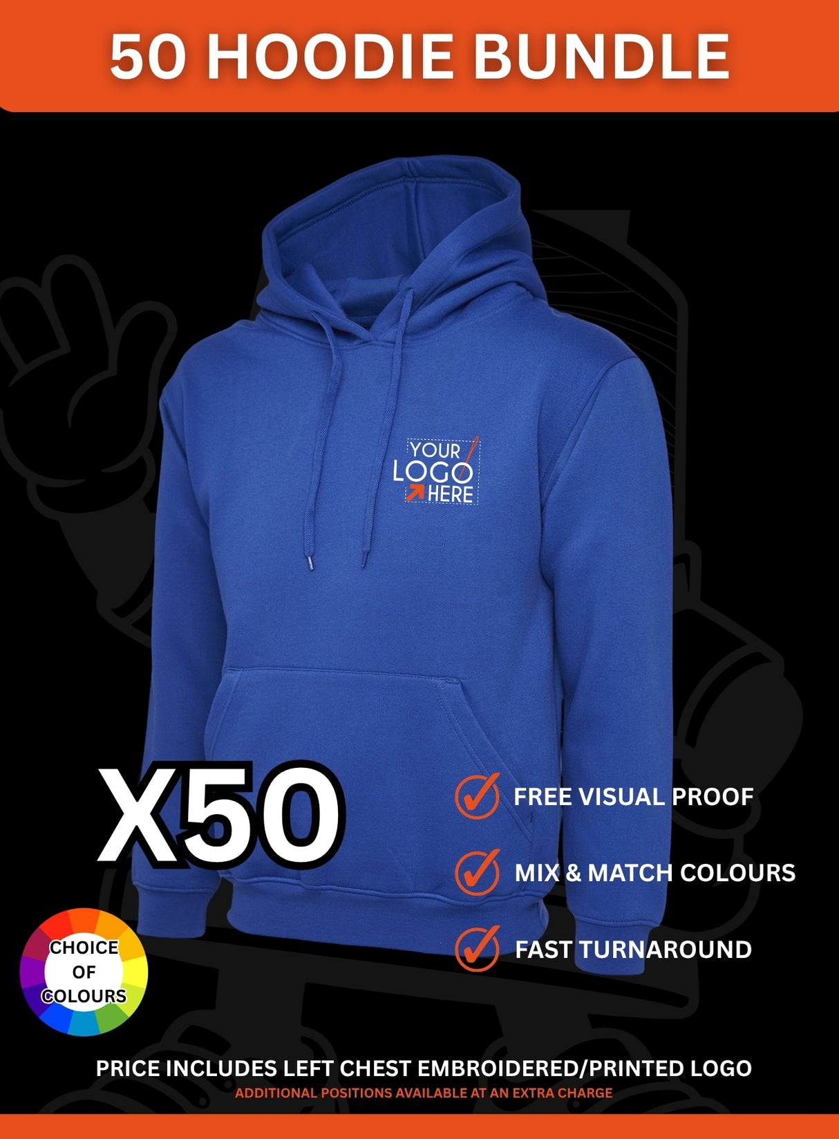 50 Hoodie Bundle
