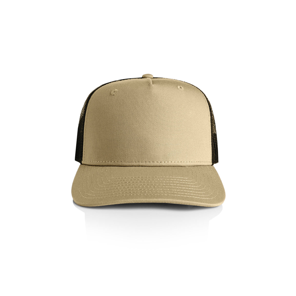 STOCK CONTRAST TRUCKER KHAKI/BLACK