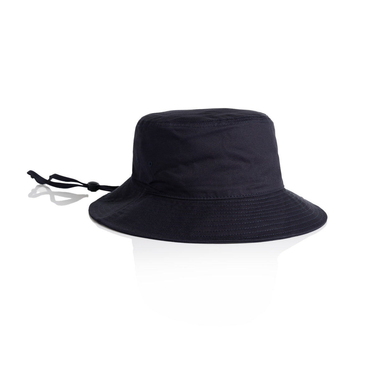 WIDE BRIM BUCKET HAT NAVY