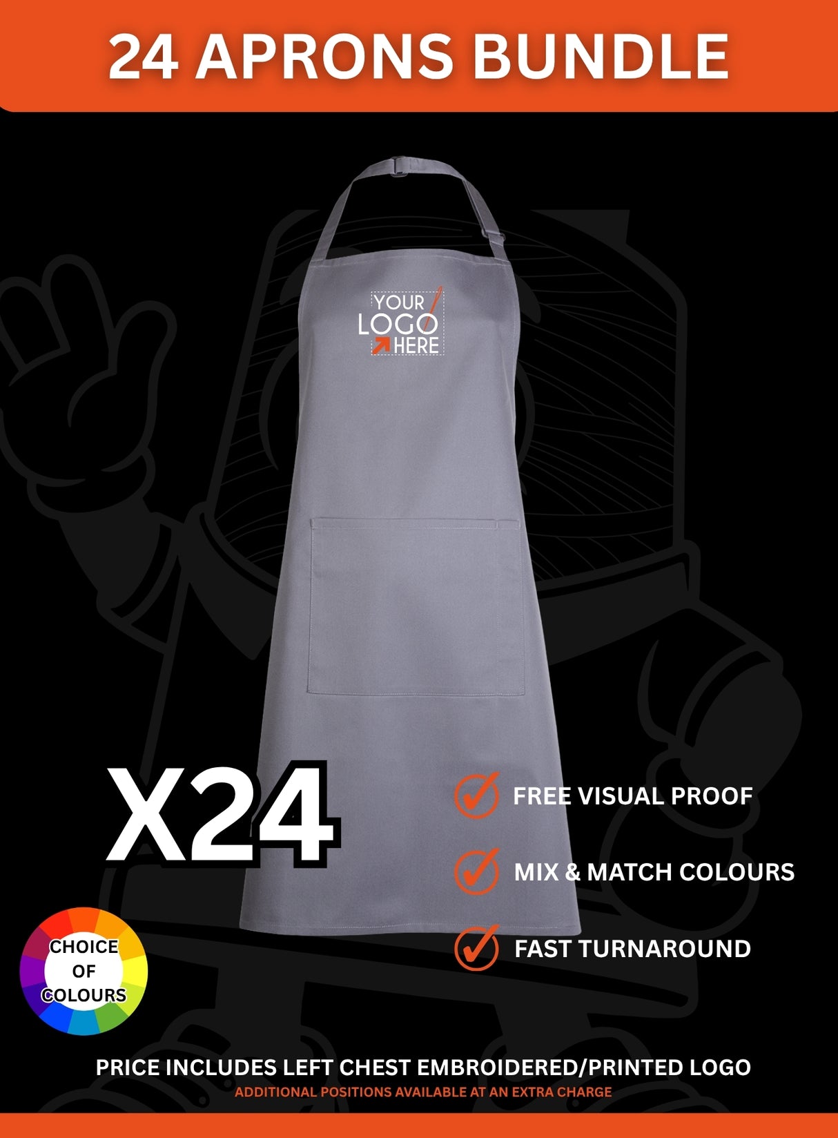 24 Apron Bundle