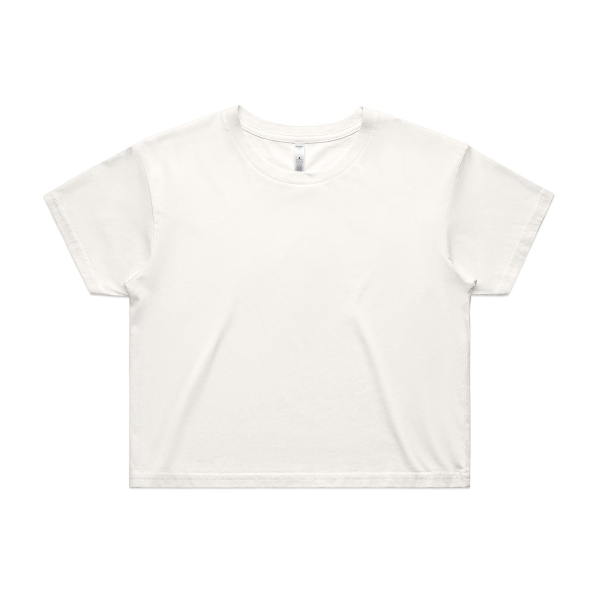CROP TEE NATURAL