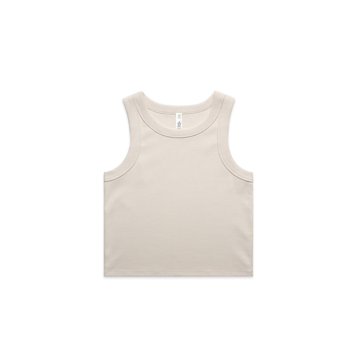 ORGANIC RIB CROP TANK