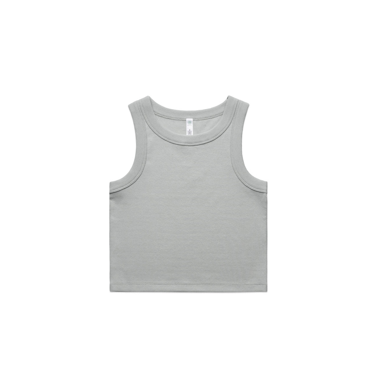 ORGANIC RIB CROP TANK STORM