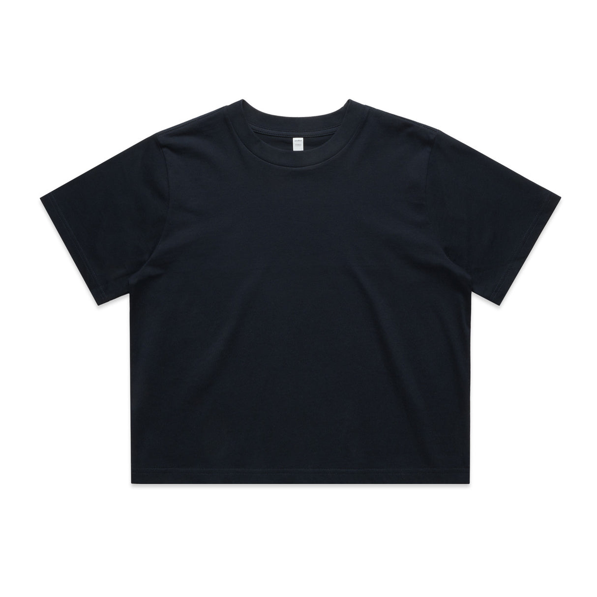WOS CLASSIC CROP TEE NAVY