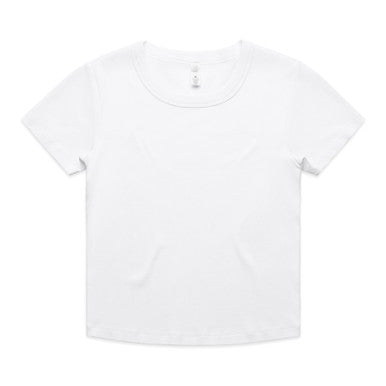 Wo's Organic Rib Baby Tee | 4074