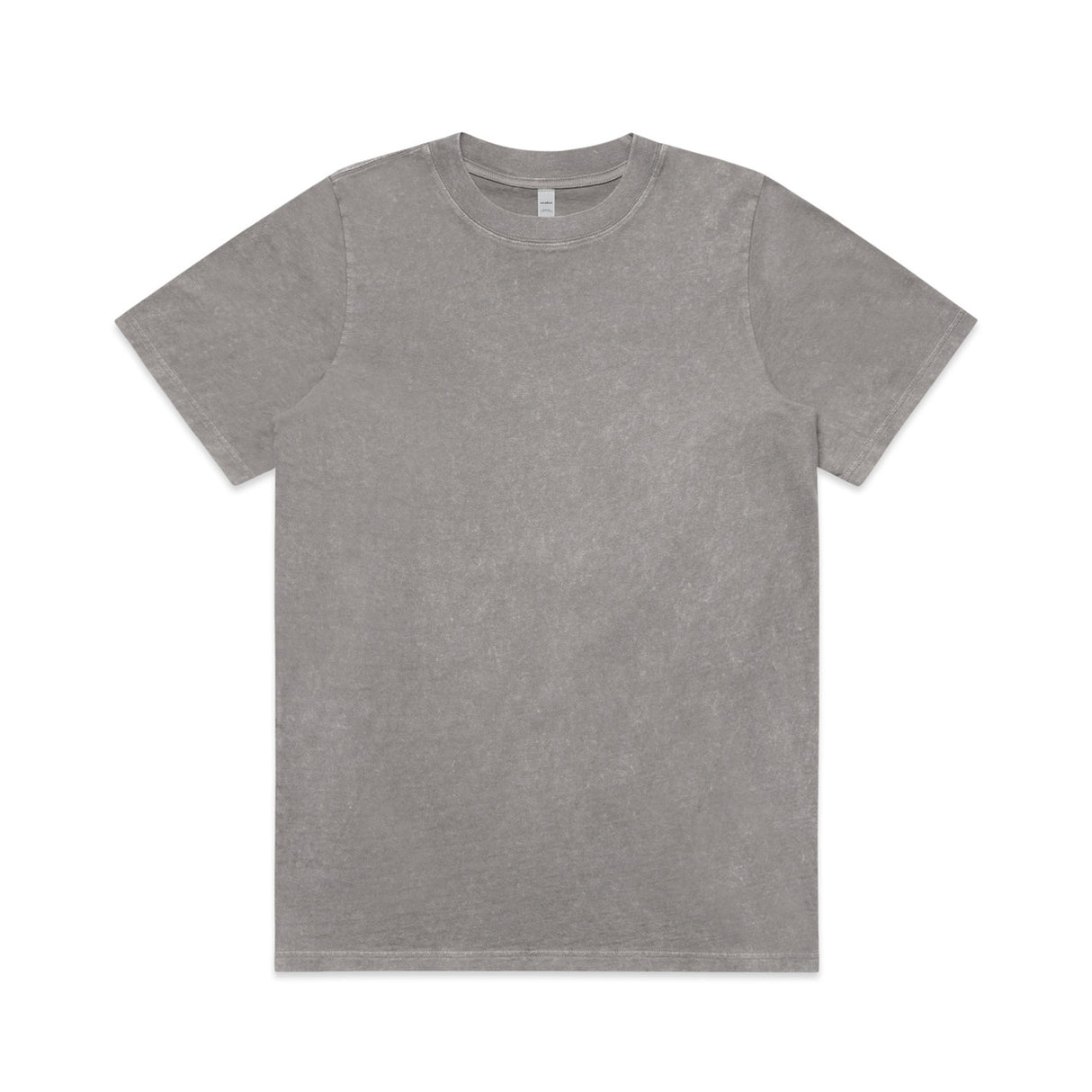 WOS STONE WASH HEAVY TEE GREY STONE