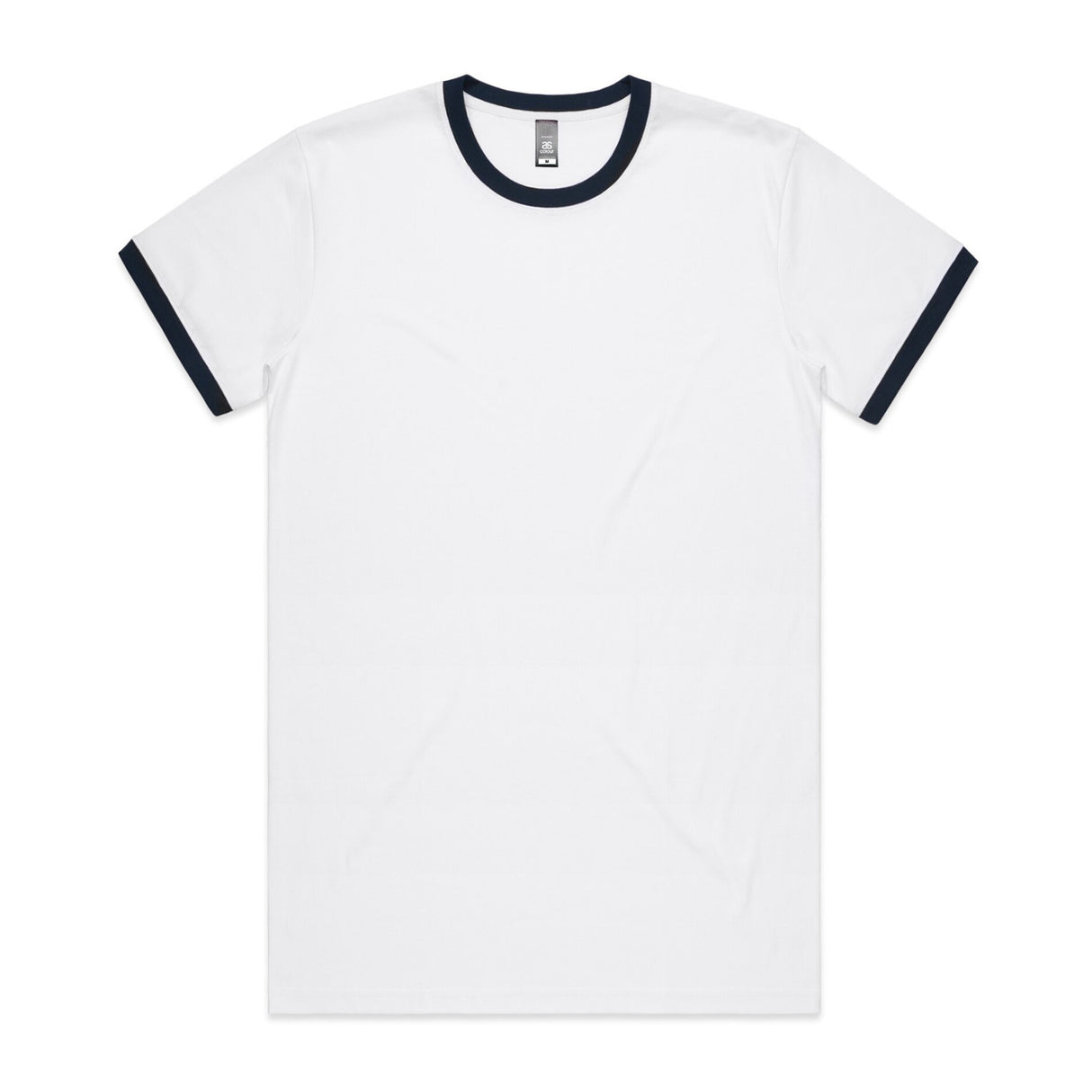 RINGER TEE/NAVY