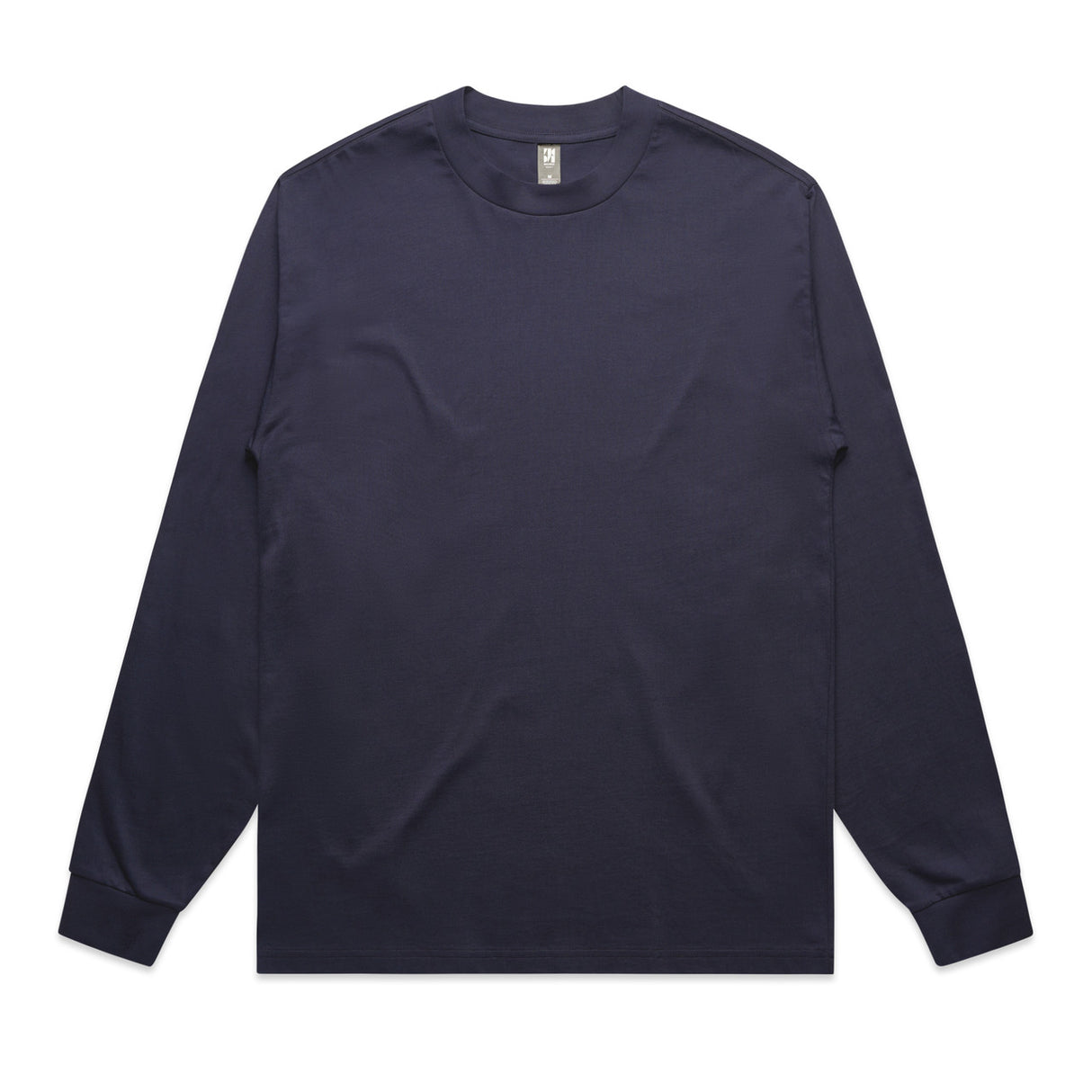 HEAVY LS TEE MIDNIGHT BLUE