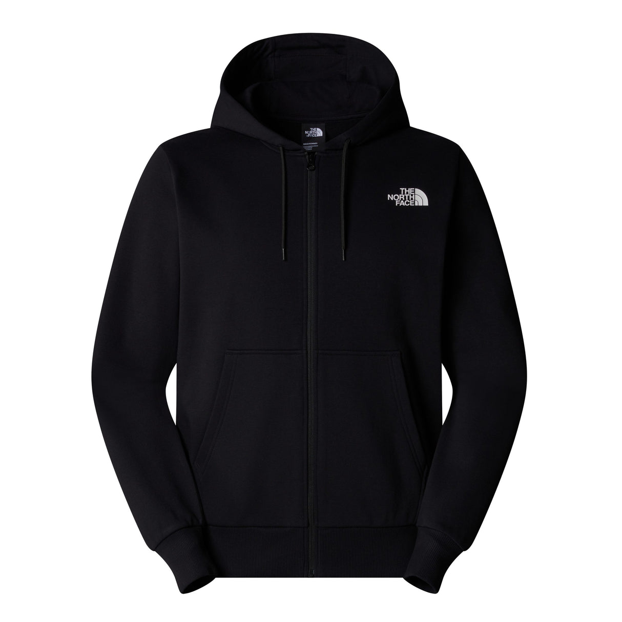 Men's Simple Dome Full Zip Hoody
