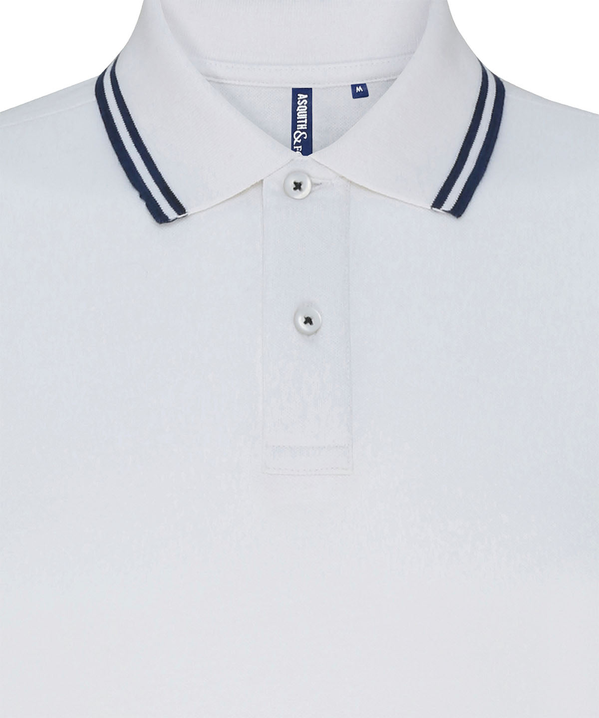 Men's classic fit tipped polo
