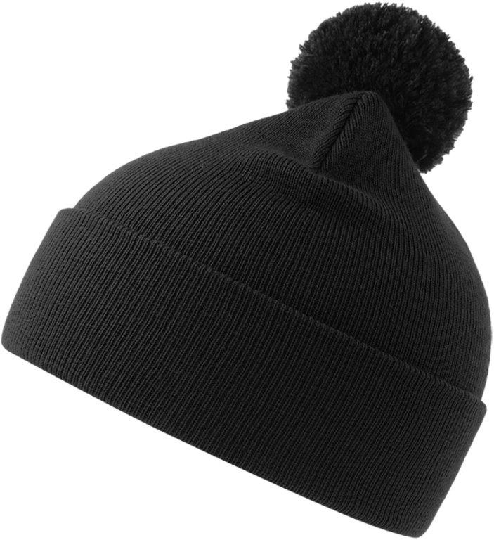 Atlantis Wind S Pompom Recycled Beanie Double Skin Cuffed