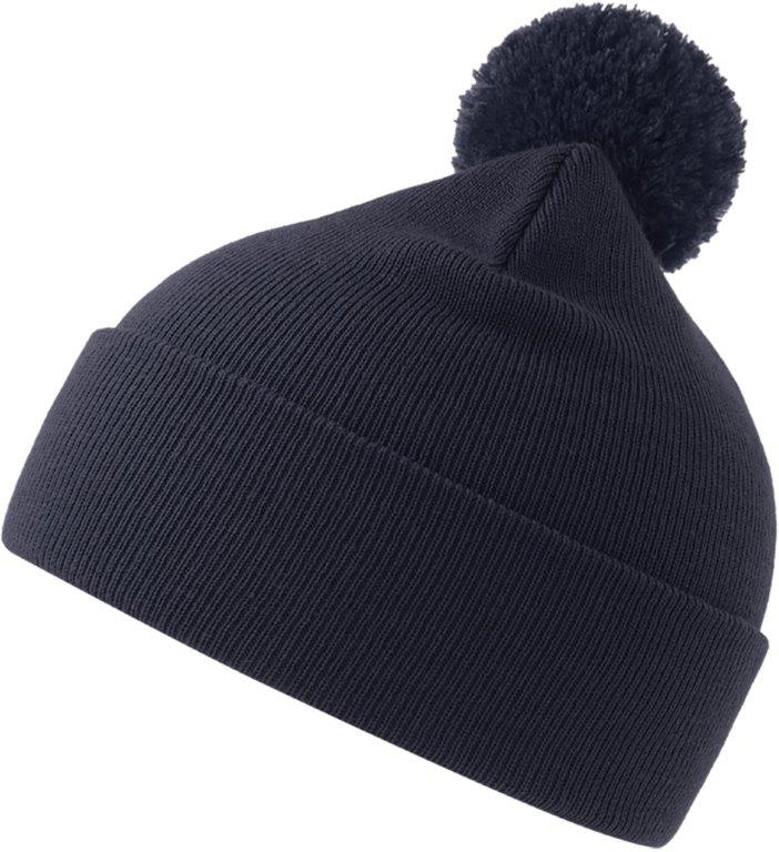 Atlantis Wind S Pompom Recycled Beanie Double Skin Cuffed