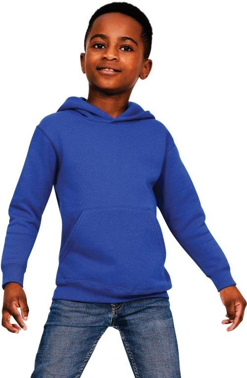 Casual Ringspun Blended Kids Hood