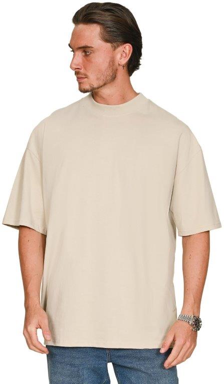 Casual Ringspun Combed 180 Oversize Extended Neck Tall T