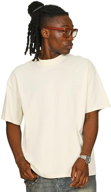 Casual Ringspun Combed 220 Oversize Extended Neck T