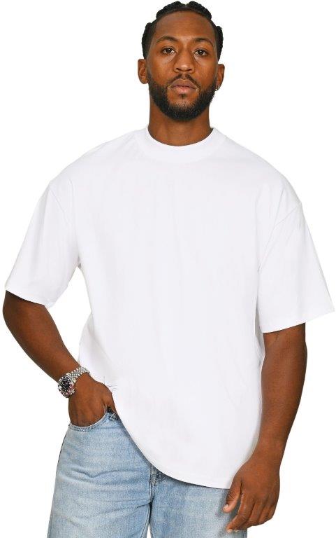 Casual Ringspun Combed 240 Oversize Extended Neck Interlock T