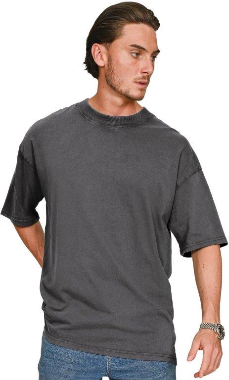Casual Ringspun Combed 180 Acid Wash Oversize T