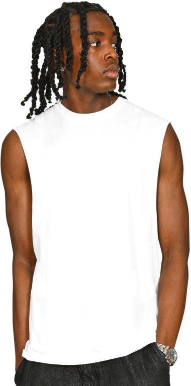 Casual Ringspun Core 150 Droparm Raw Edge Tall Tank