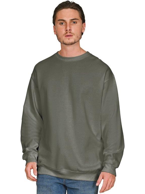 Casual Premium Combed 330 Acid Wash Oversized Sweatshirt