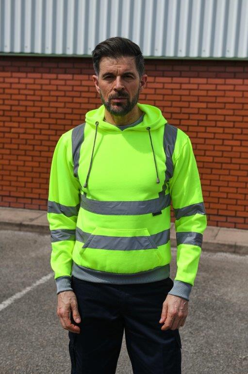 Korntex# High Vis Premium Hood Sweat