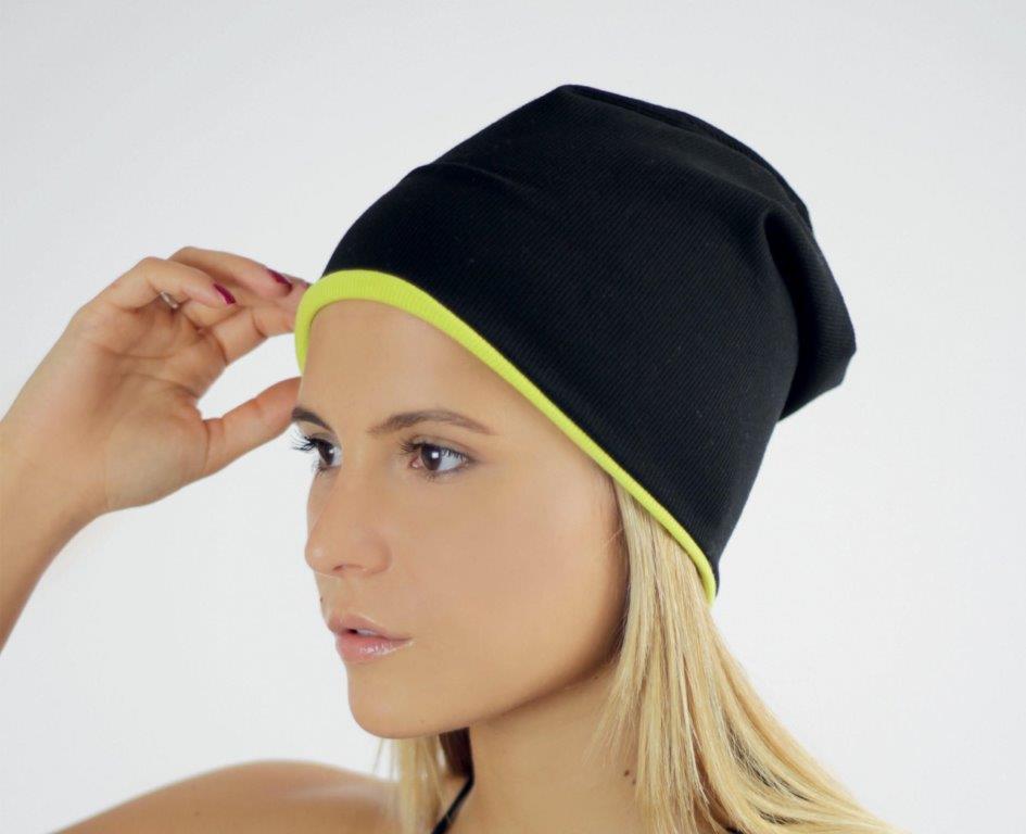 Atlantis Extreme Reversible Jersey Slouch Beanie