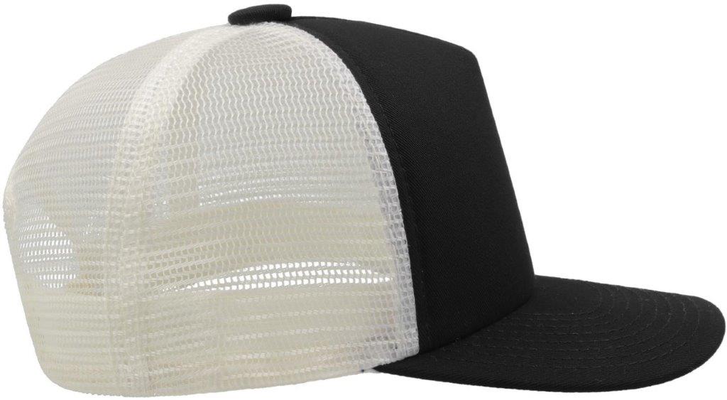 Atlantis Record Mid Visor 5 Panel Trucker Cap