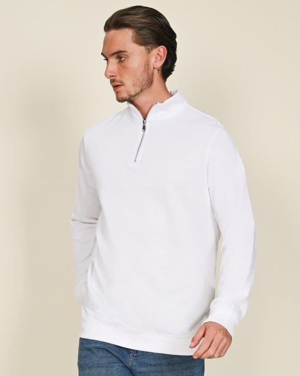 Casual Ringspun Blended 280 Core Quarter Zip Sweat