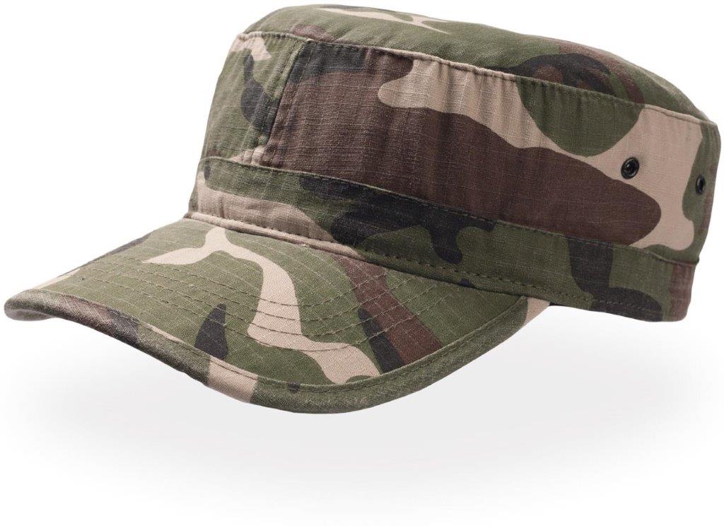 Atlantis Army Military Cap Ripstop Cotton