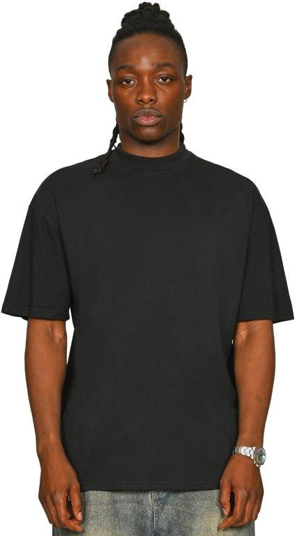 Casual Ringspun Combed 180 Acid Wash Oversize Extended Neck Tall T