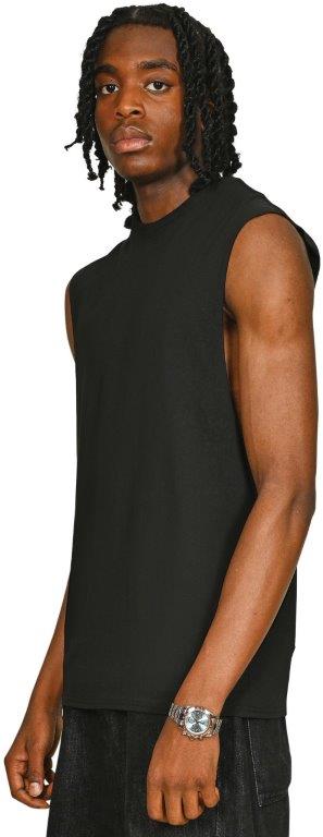 Casual Ringspun Core 150 Droparm Raw Edge Tank