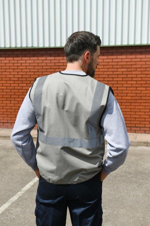 Korntex# High Vis Executive Multifunction Safety Vest