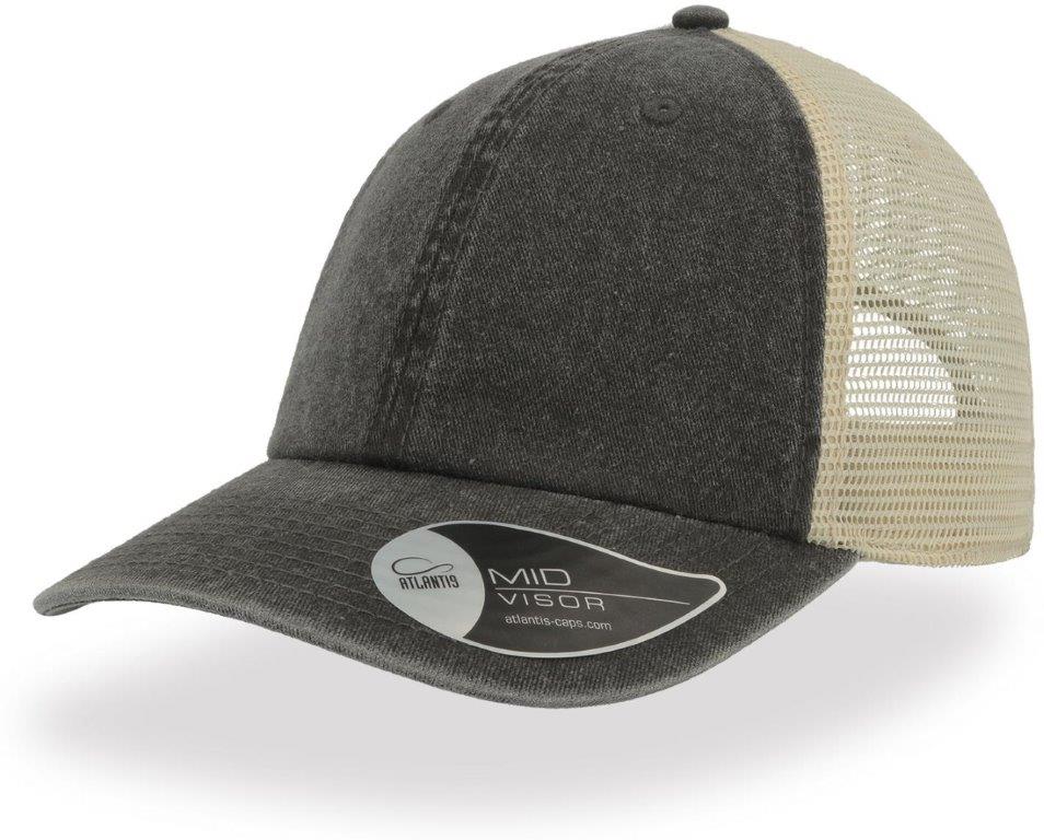 Atlantis Case Pigment Dyed 6 Panel Trucker Cap