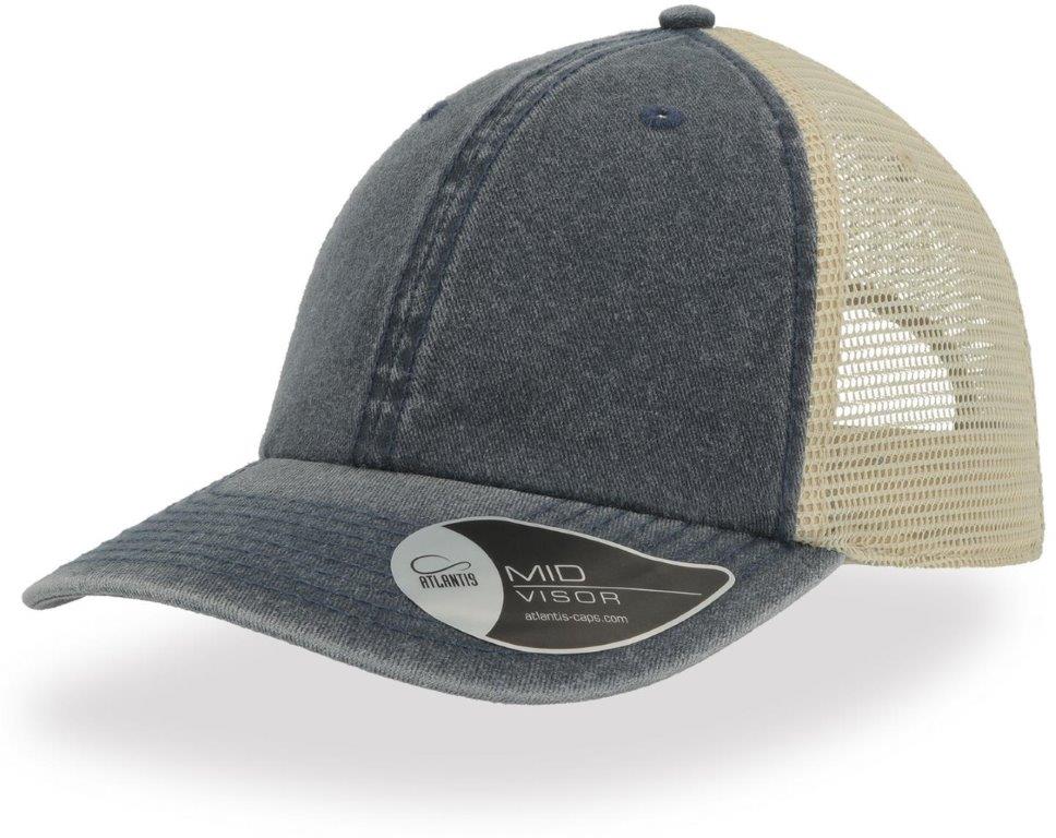 Atlantis Case Pigment Dyed 6 Panel Trucker Cap