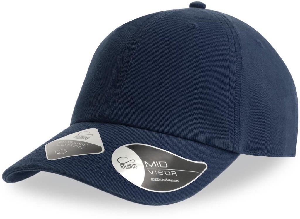 Atlantis Fraser Organic Cotton Unstructured 6 Panel Cap