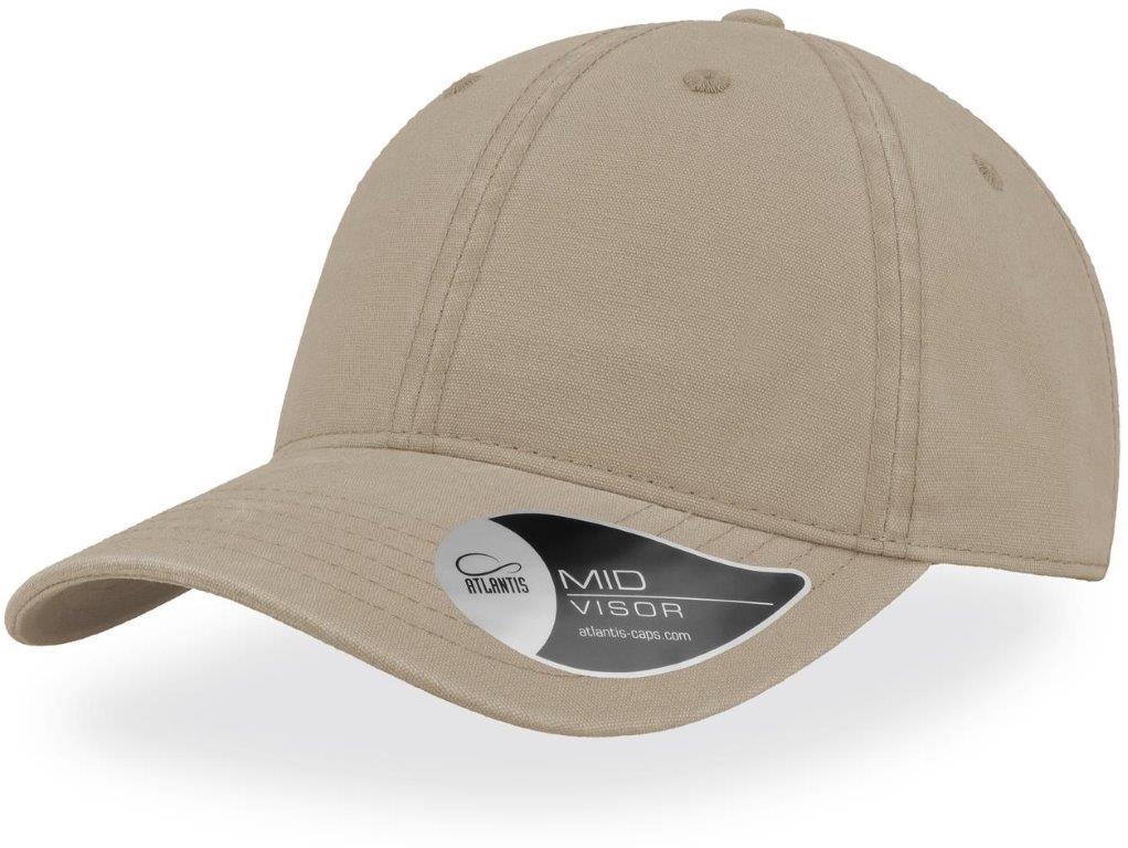 Atlantis# Groovy Canvas Unstructured 6 Panel Cap