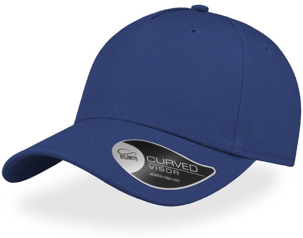 Atlantis Shot Curved Visor 5 Panel Structured Cap