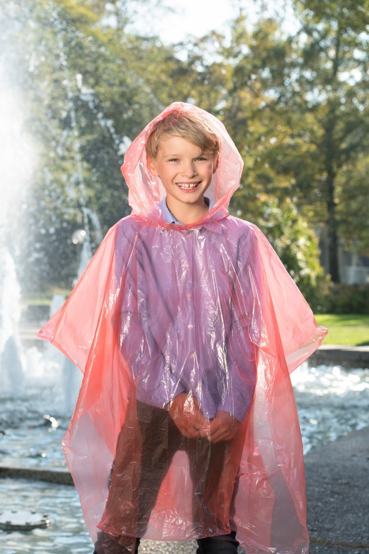 Korntex# Sumatra Rain Poncho Youths