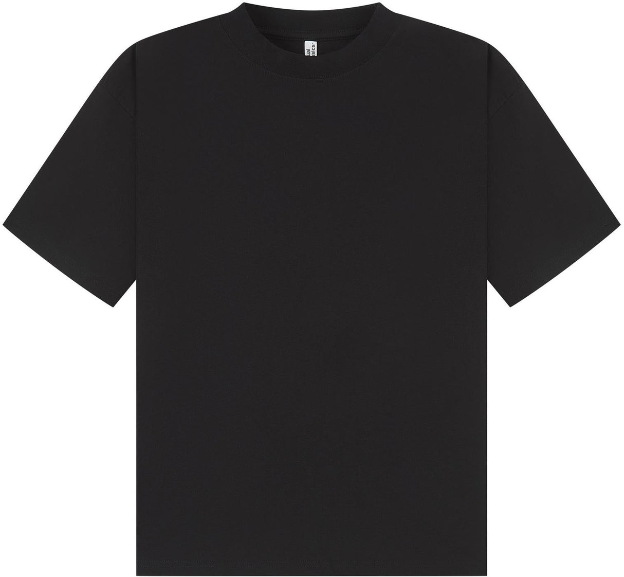 Casual Ringspun Combed 220 Boxy Oversize Extended Neck T