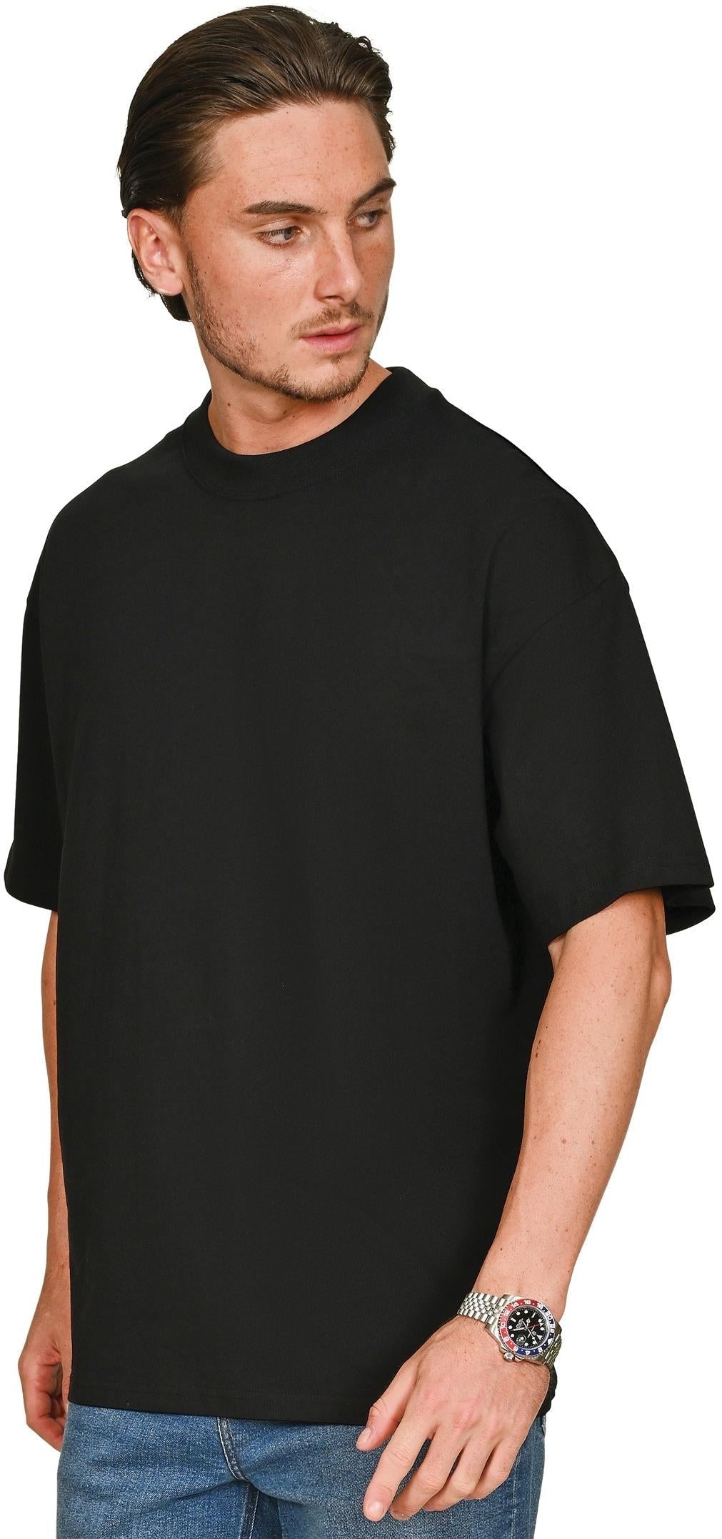 Casual Ringspun Combed 220 Oversize Extended Neck T