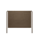 CANVAS HALF APRON WALNUT