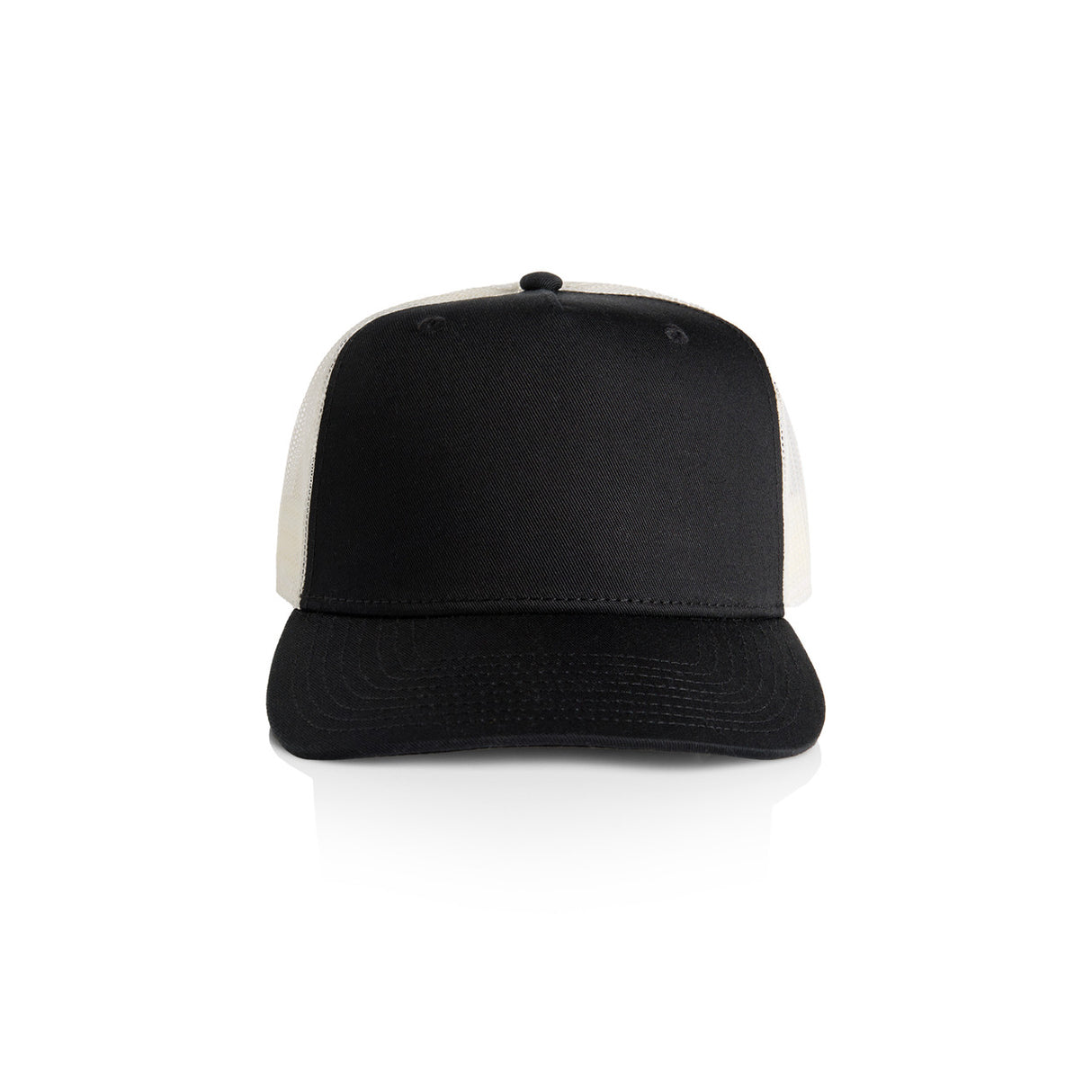 STOCK CONTRAST TRUCKER/ECRU