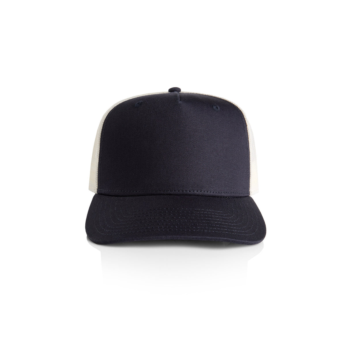 STOCK CONTRAST TRUCKER NAVY/ECRU