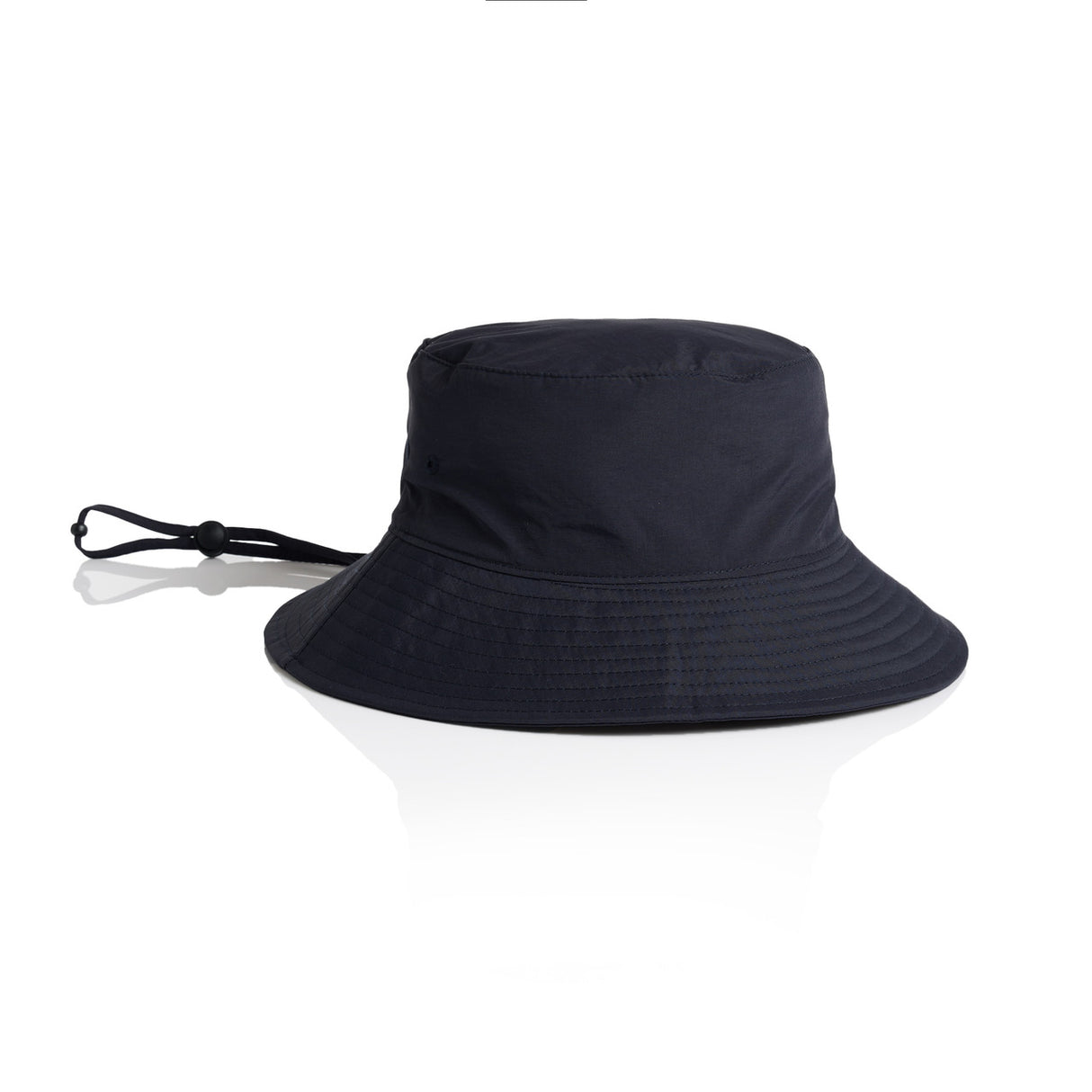 NYLON WIDE BRIM BUCKET HAT NAVY