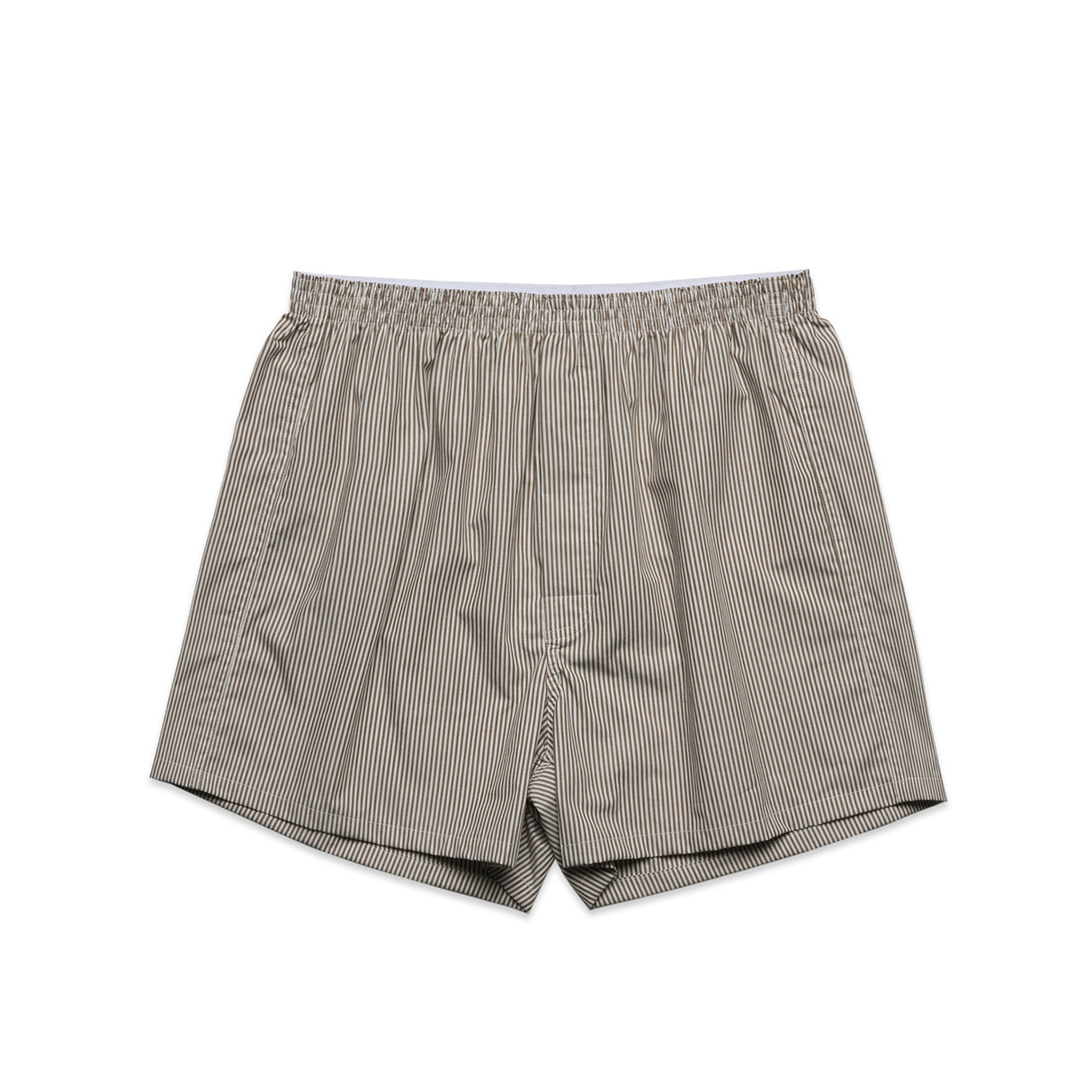 BOXER SHORTS WALNUT/WHITE