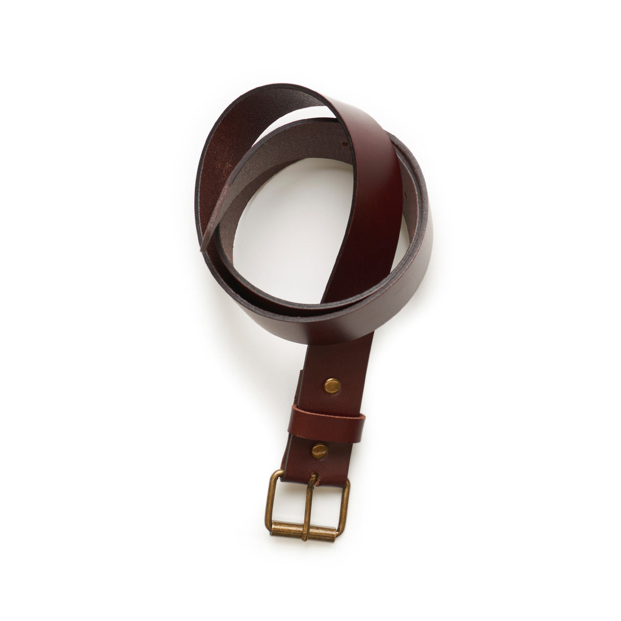 LEATHER BELT BROWN