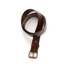LEATHER BELT BROWN