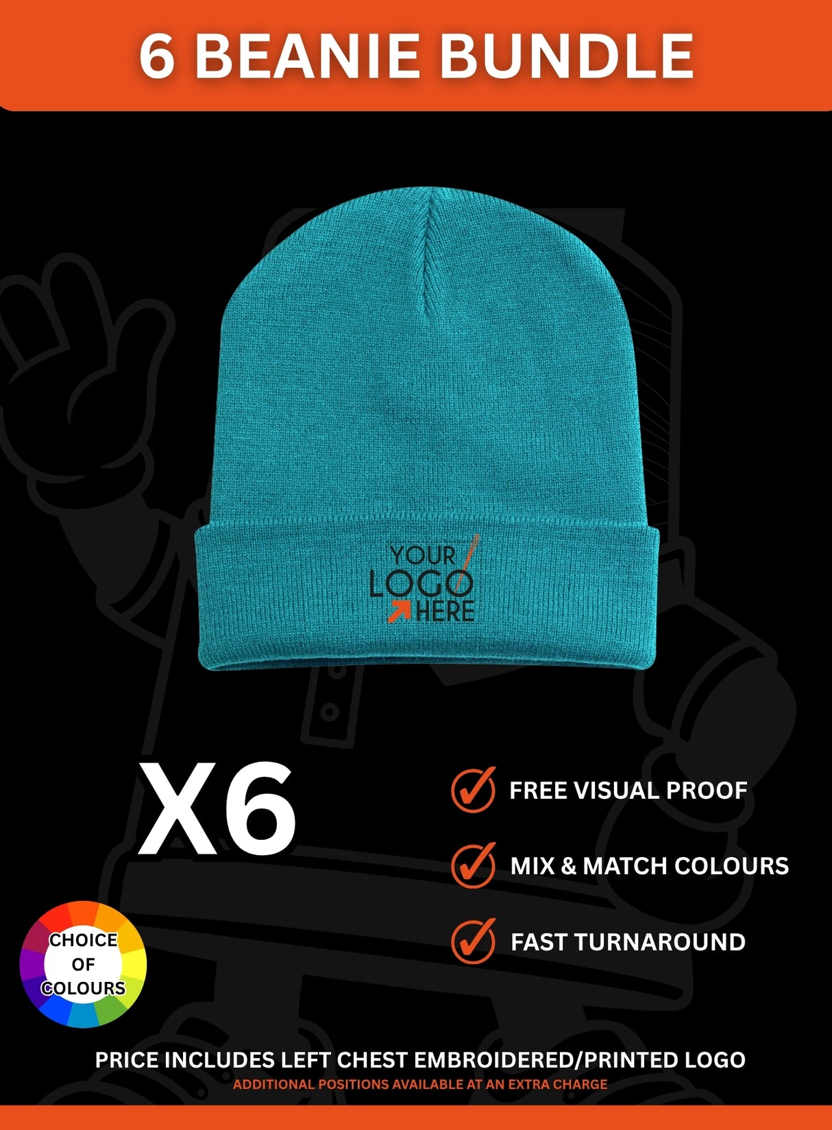 6 Beanie Bundle