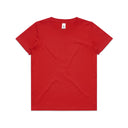 YOUTH STAPLE TEE RED SIZE 8