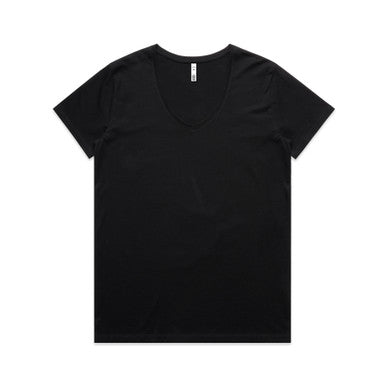 Wo's Maple V Neck Tee | 4023