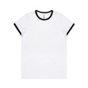 WOS RINGER TEE/BLACK